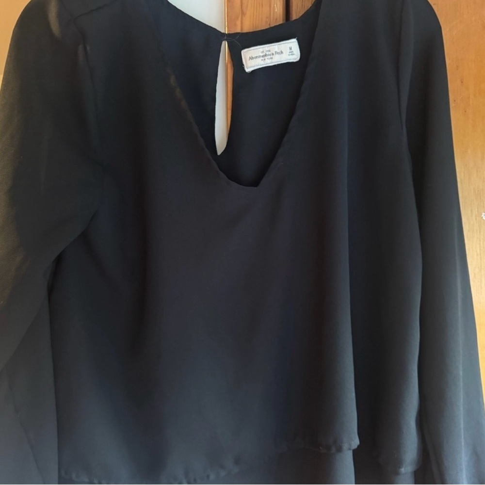 Abercrombie & Fitch Black Women's Blouse
